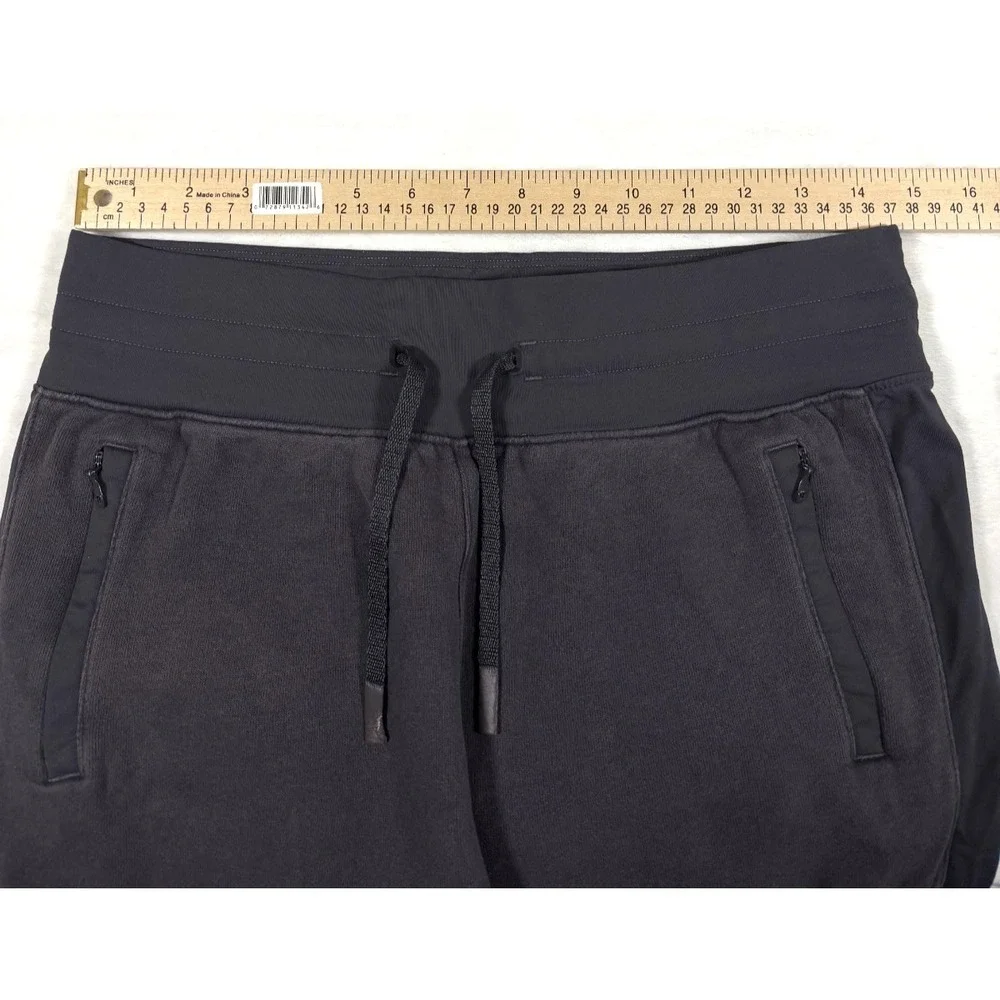 Lululemon Get Going Joggers Women's 6 Navy Blue Cotton Blend Cuffed